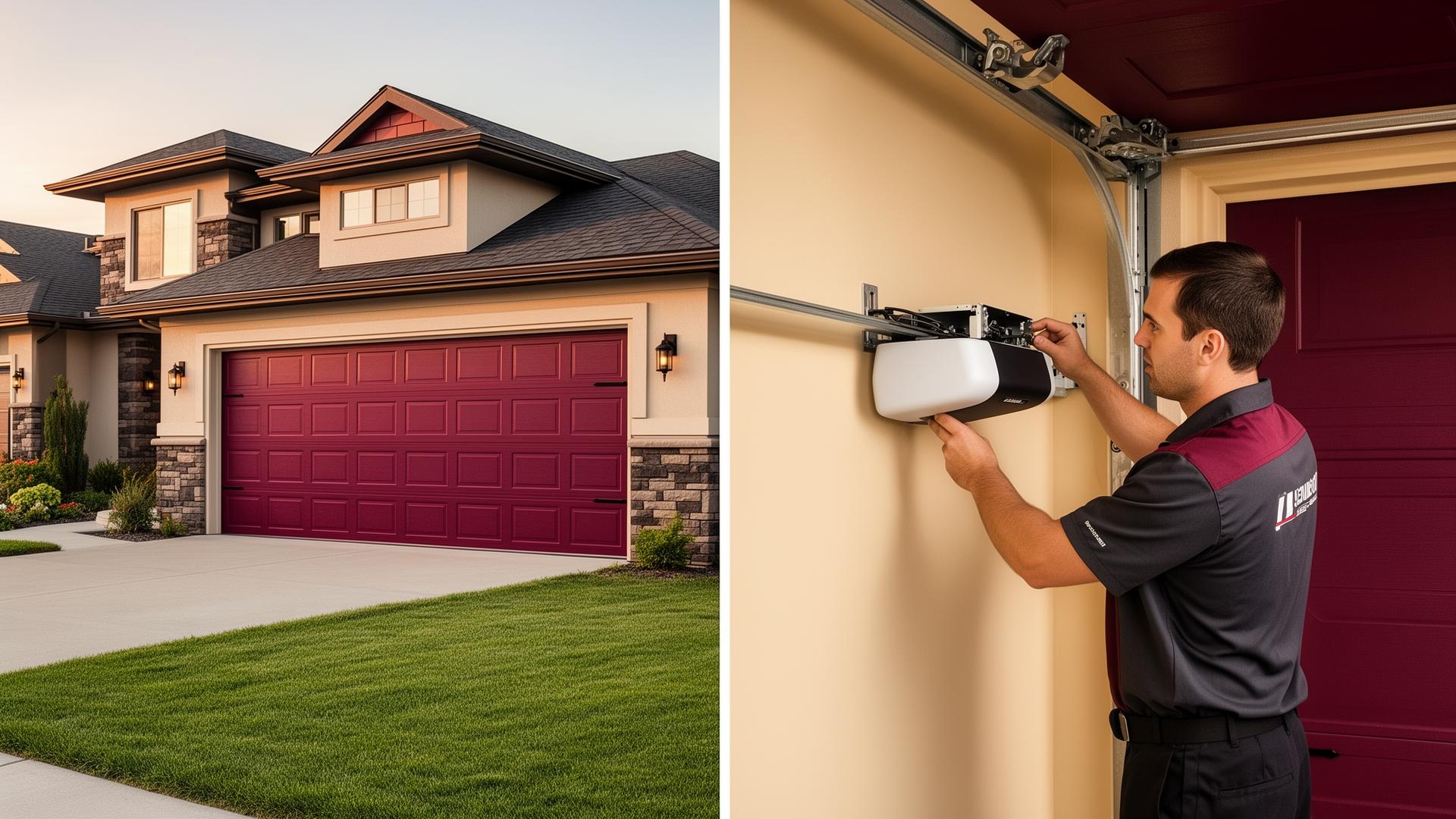 Professional garage door service in Brentwood